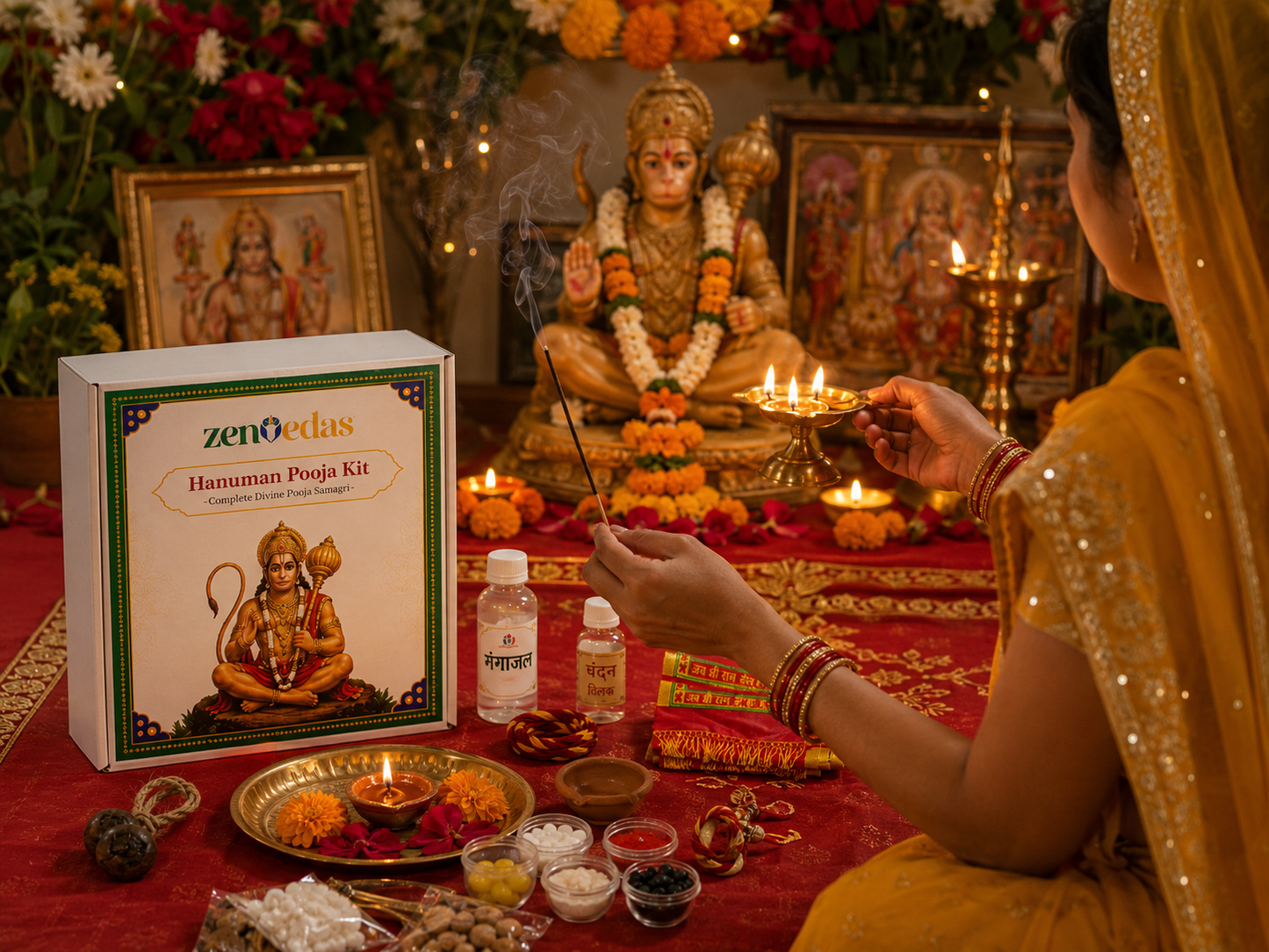 Hanuman Pooja kit