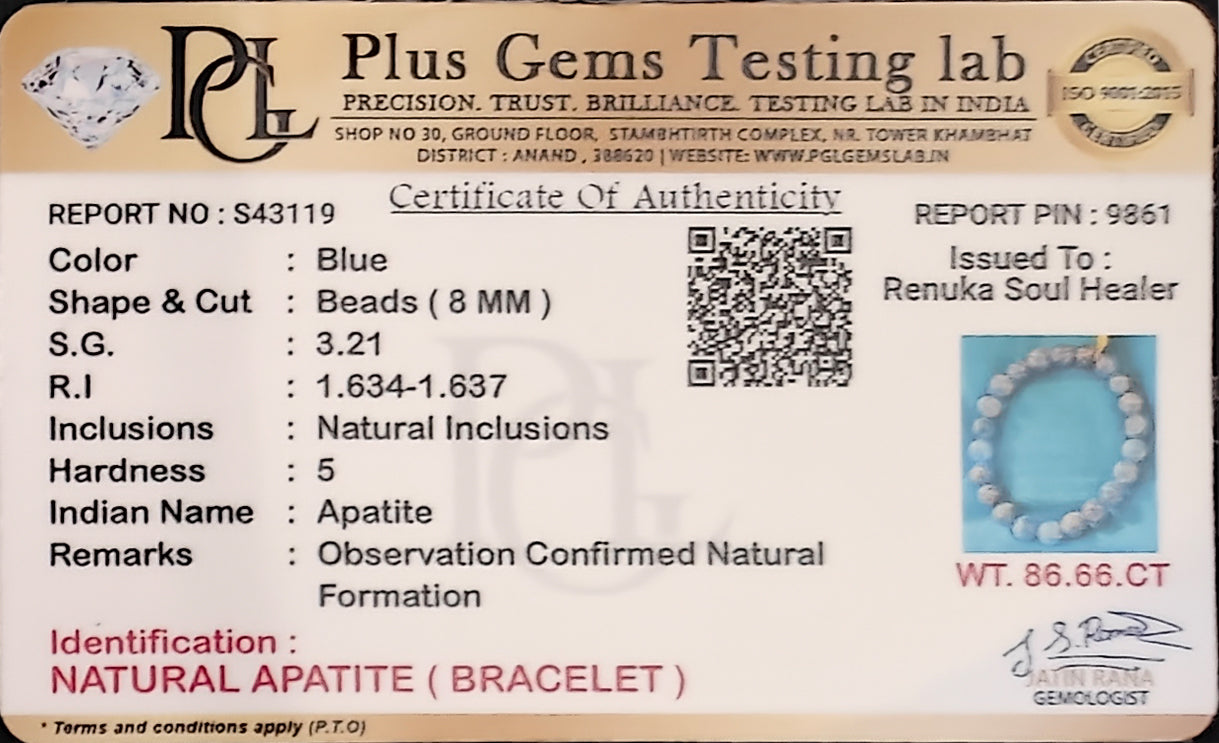 Apatite Bracelet
