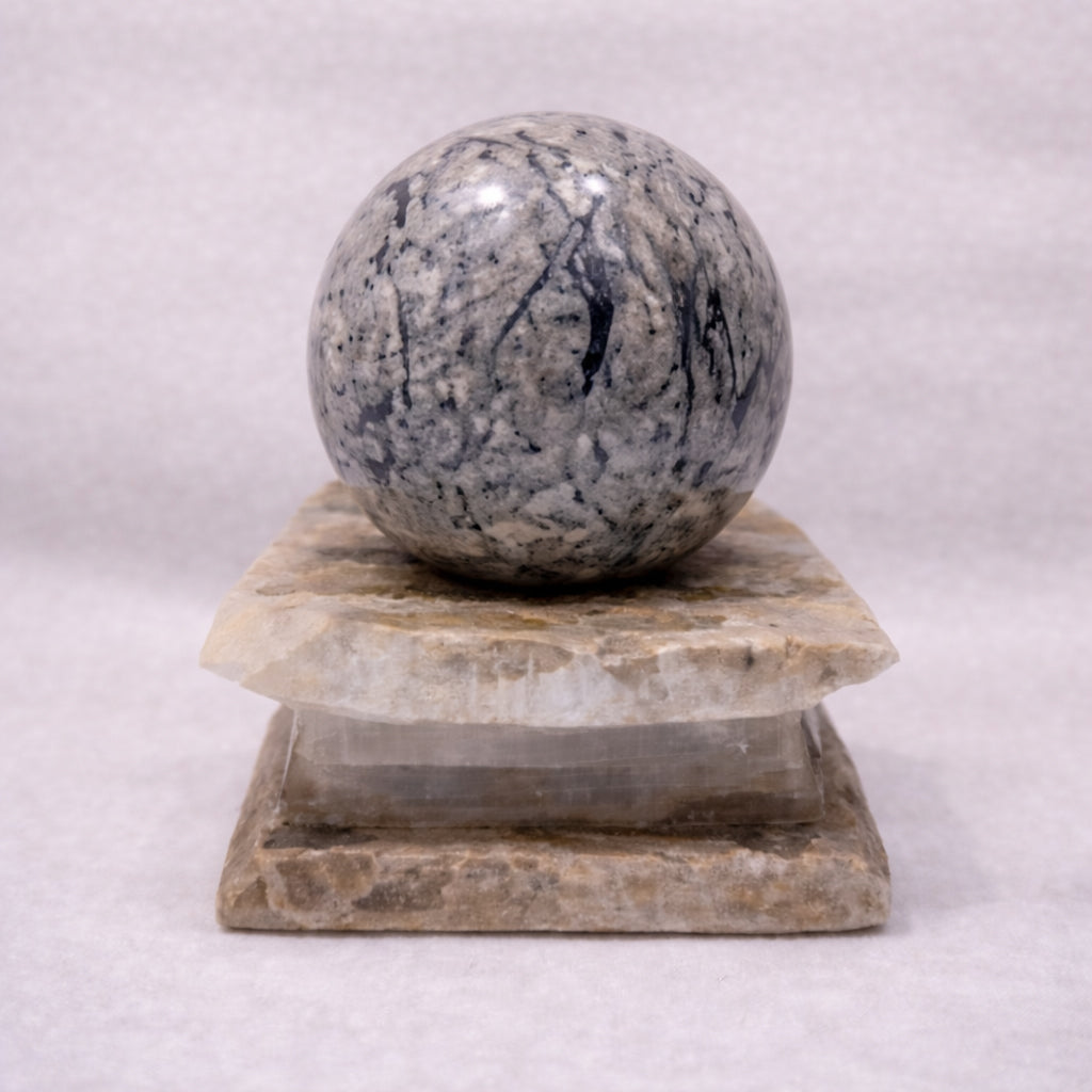 charolite sphere for emotional healing transformation and clarity