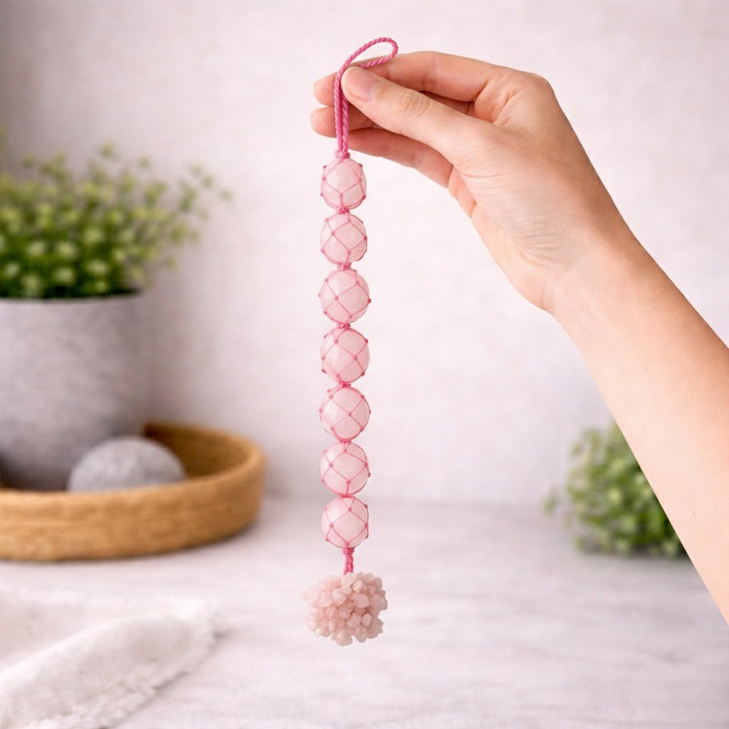 Rose Quartz Hanging