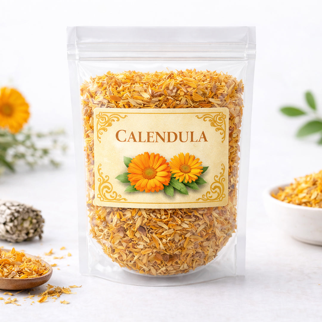 calendula herb for emotional healing comfort and warmth