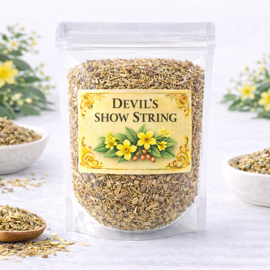 devils show string herb for protection boundaries and strength