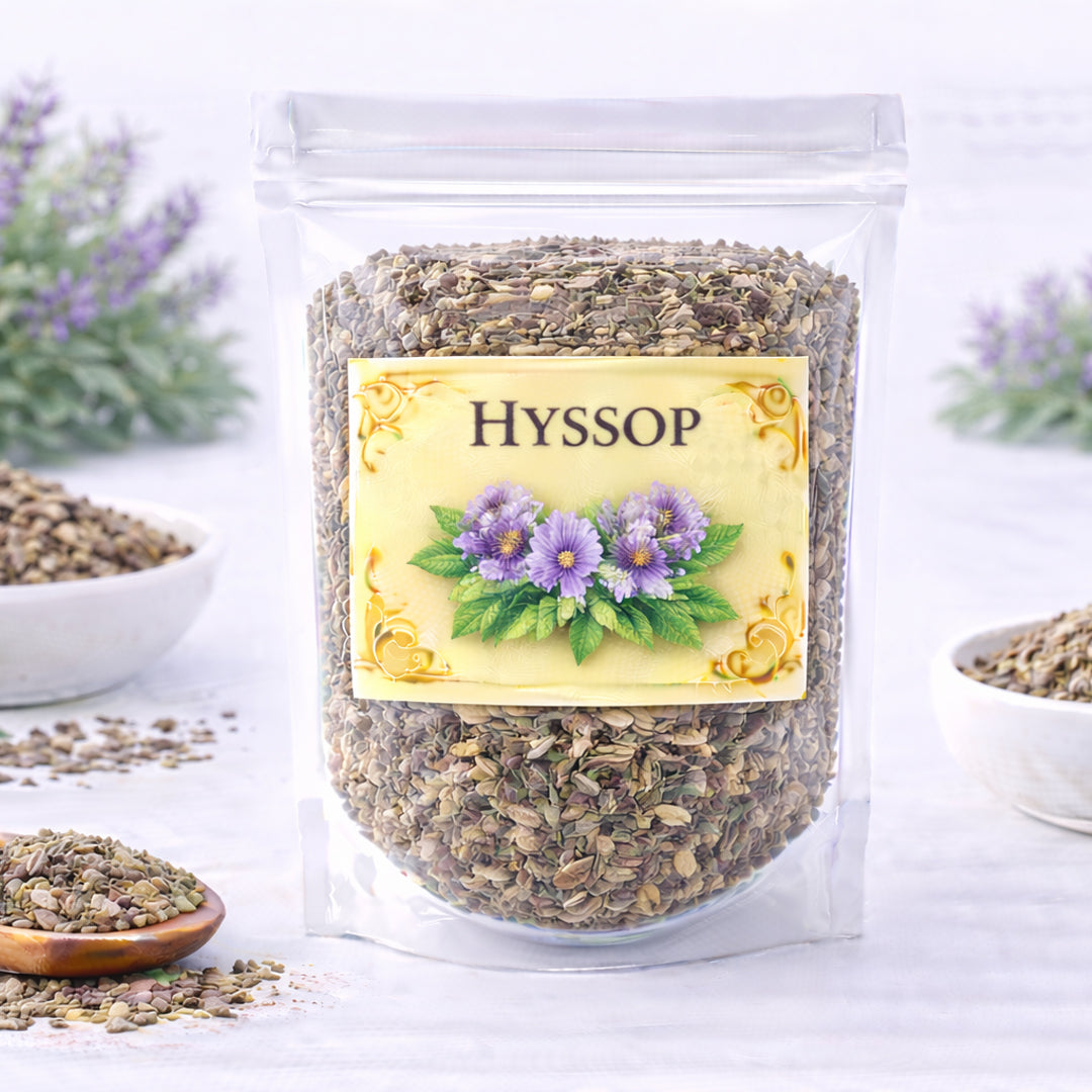 hyssop herb for cleansing renewal and clarity