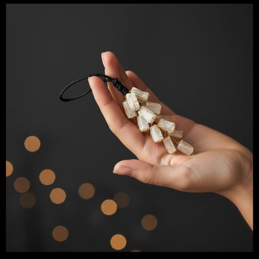 Selenite Hanging Raw Stone