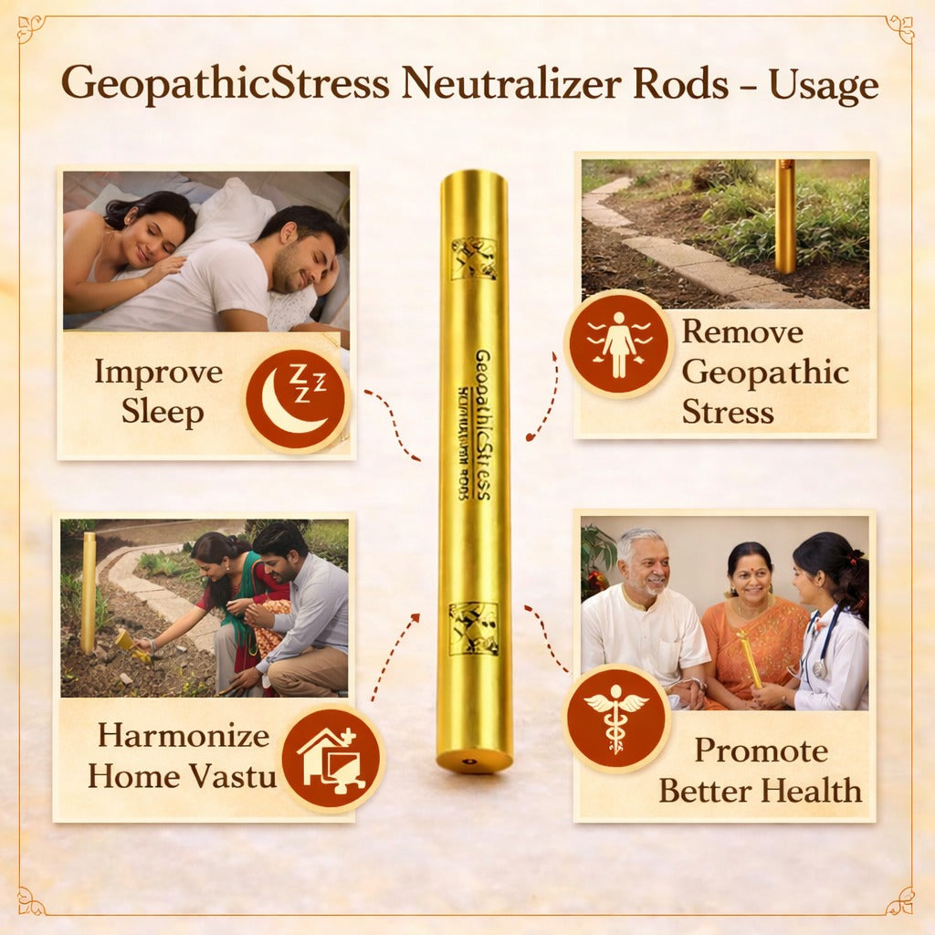 Copper Geopathic Stress Neutralizer Rods