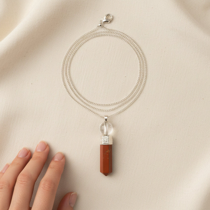 Carnelian Natural Pencil pendulum