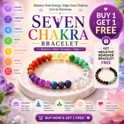 Seven Chakra Bracelet & Negative Remover Bracelet
