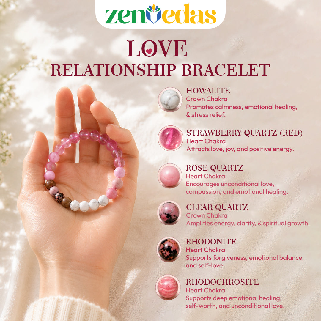 Love Relationship Bracelet / Black magic and nagative Remover Bracelet
