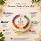 Seven Chakra Bracelet & Negative Remover Bracelet