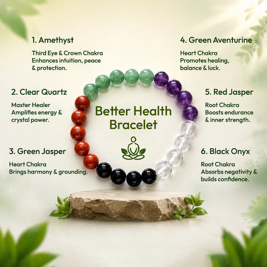 Better Health Bracelet & Black Magic & Negative Remover Bracelet