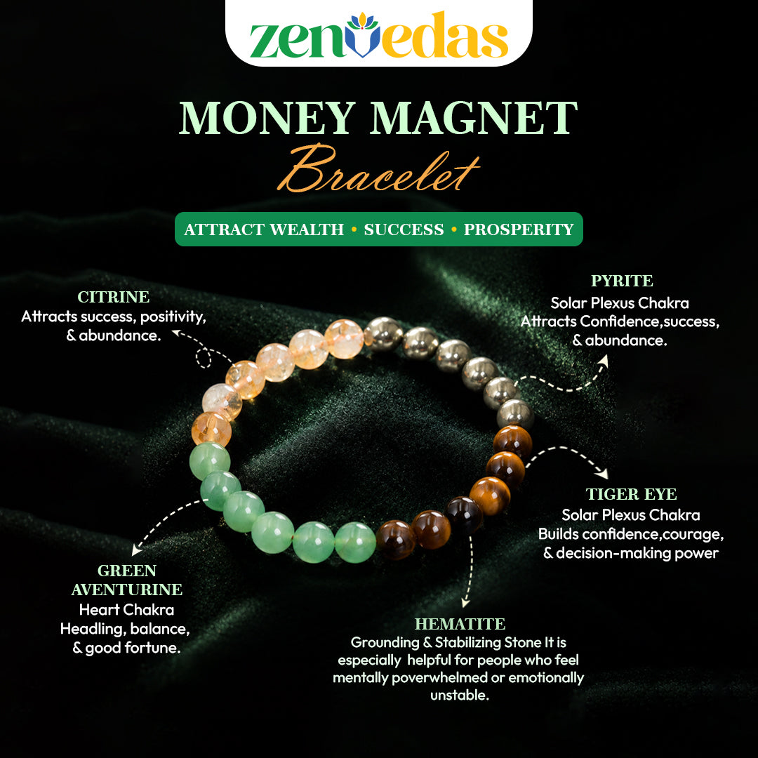 Money Magnet /Black Magic & Negative Remover Bracelet