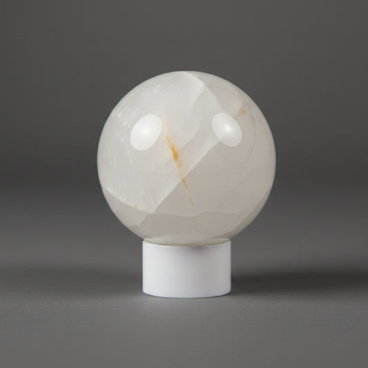 clear quartz sphere for balance purification and awareness