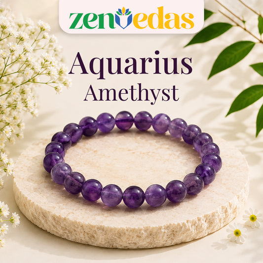 Amethyst Bracelet (Aquarius )