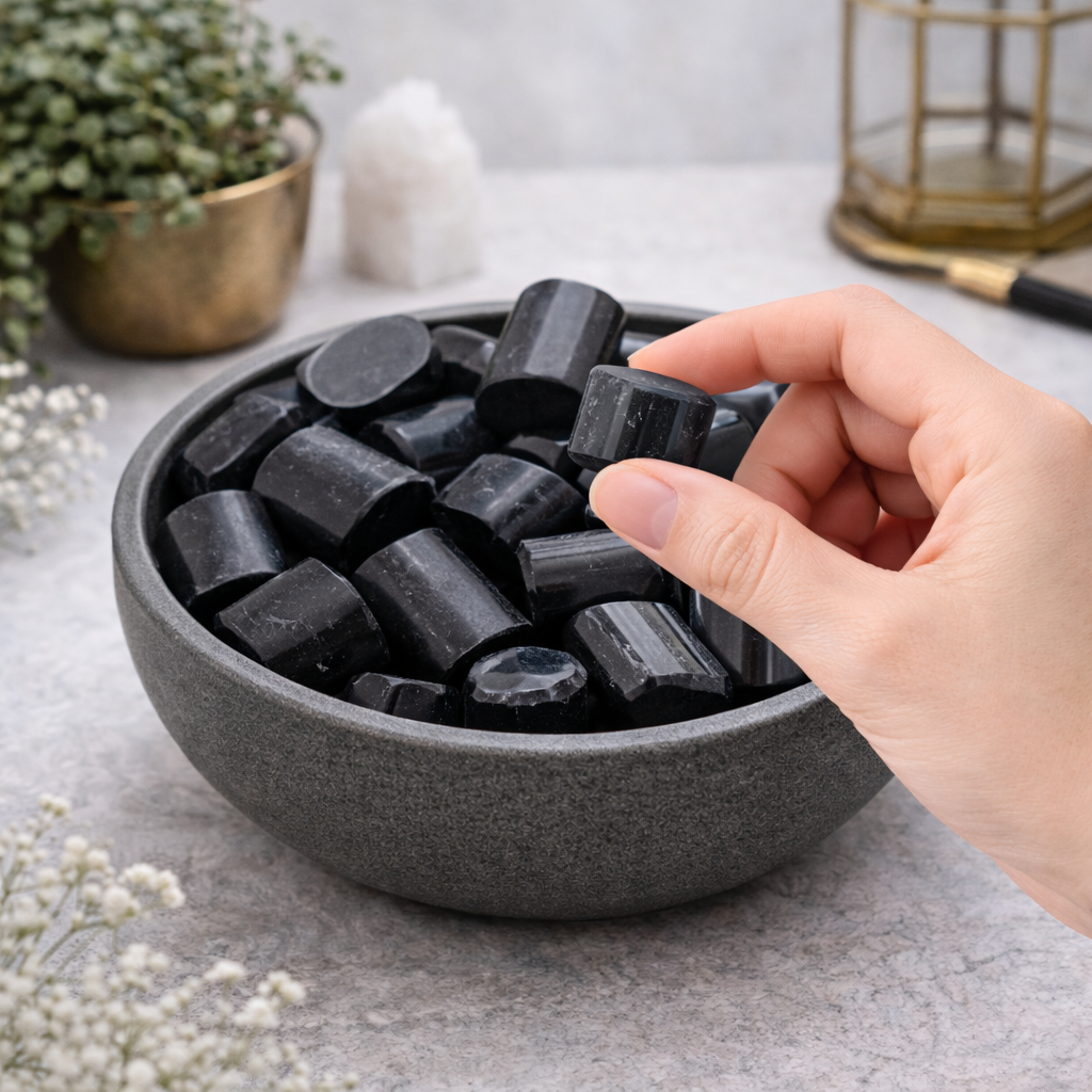 Black Tourmaline Tumble