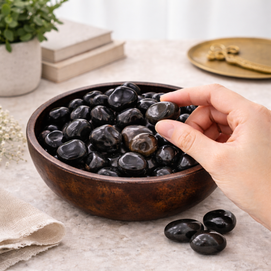 Black Agate Tumble