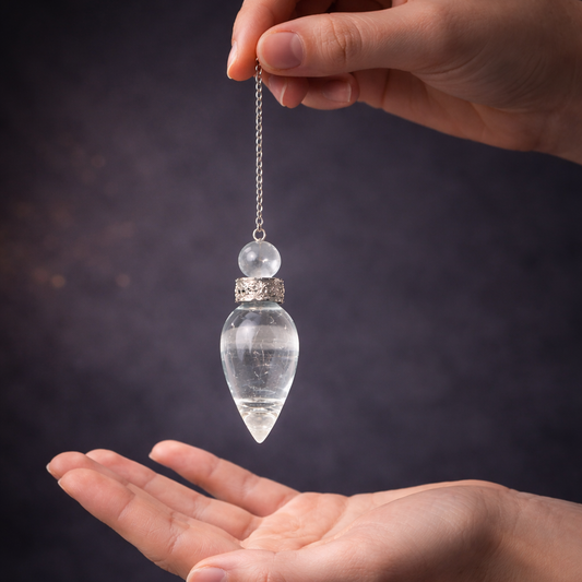 Clear Quartz Pendulum