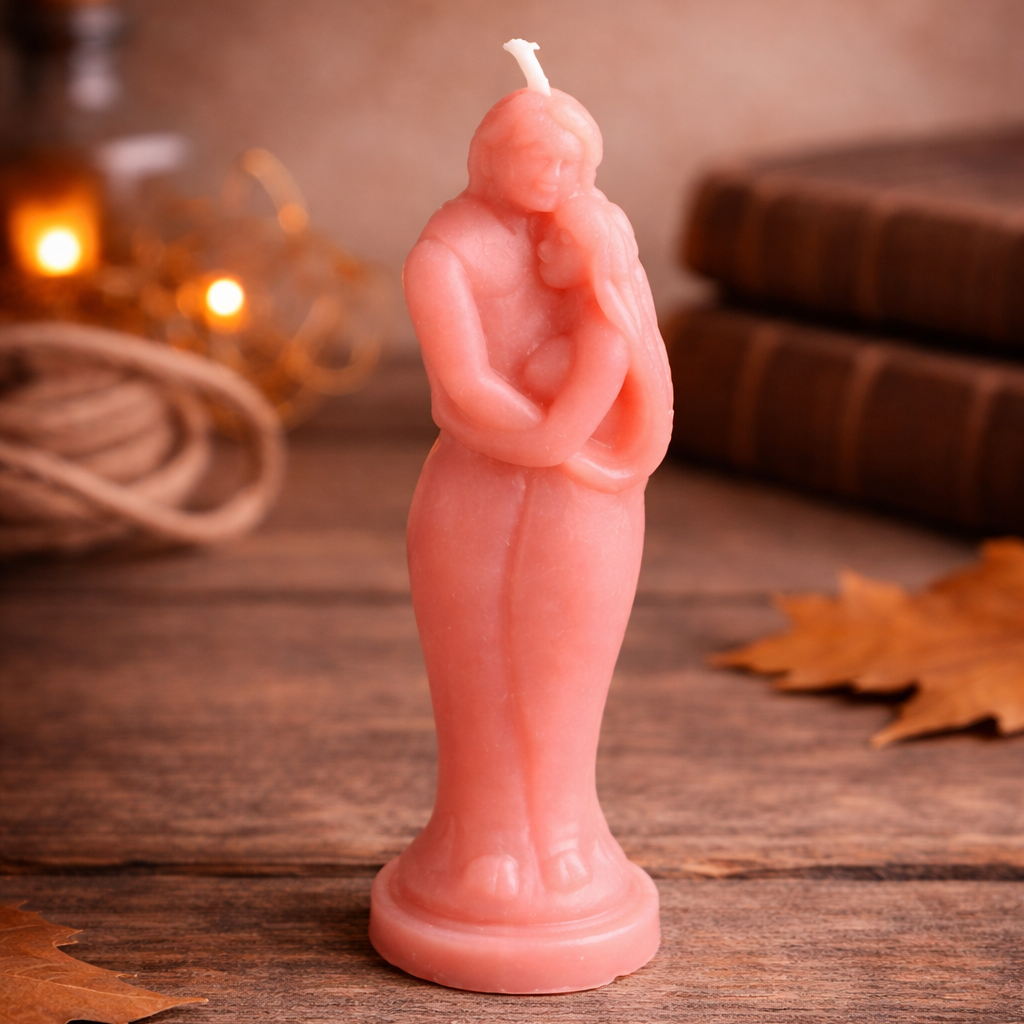 Couple Beeswax Candle | Colour Option Available