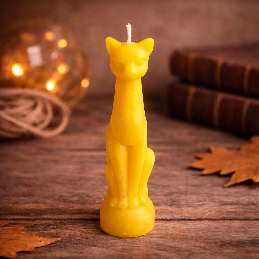 Cat figurine Candles