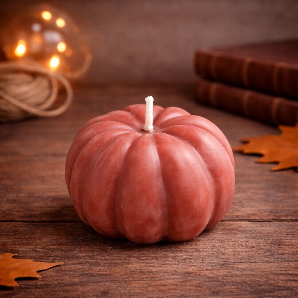 Pumpkin Decorative Candle