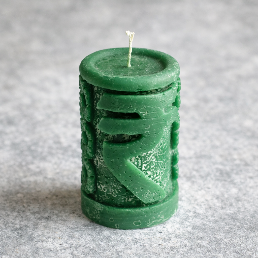 Rupee Beeswax Candle