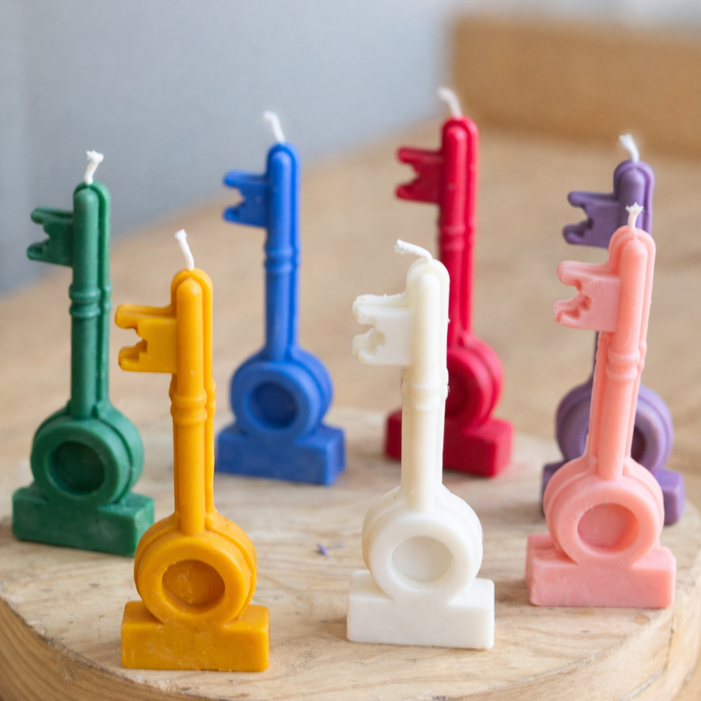Key Figurine Soy Candle - | Colour Option Available
