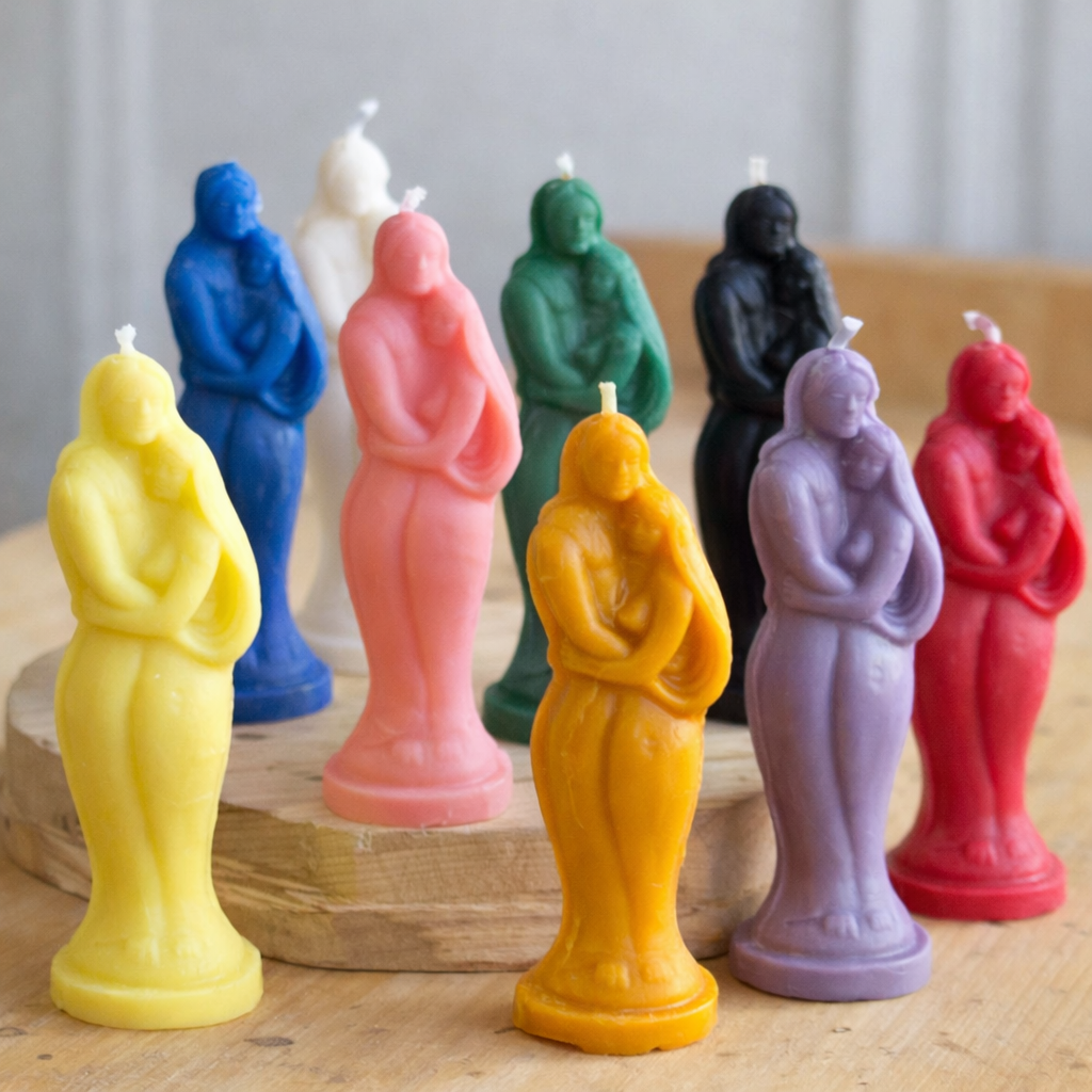 Couple Candle soy wax | Colour Option Available