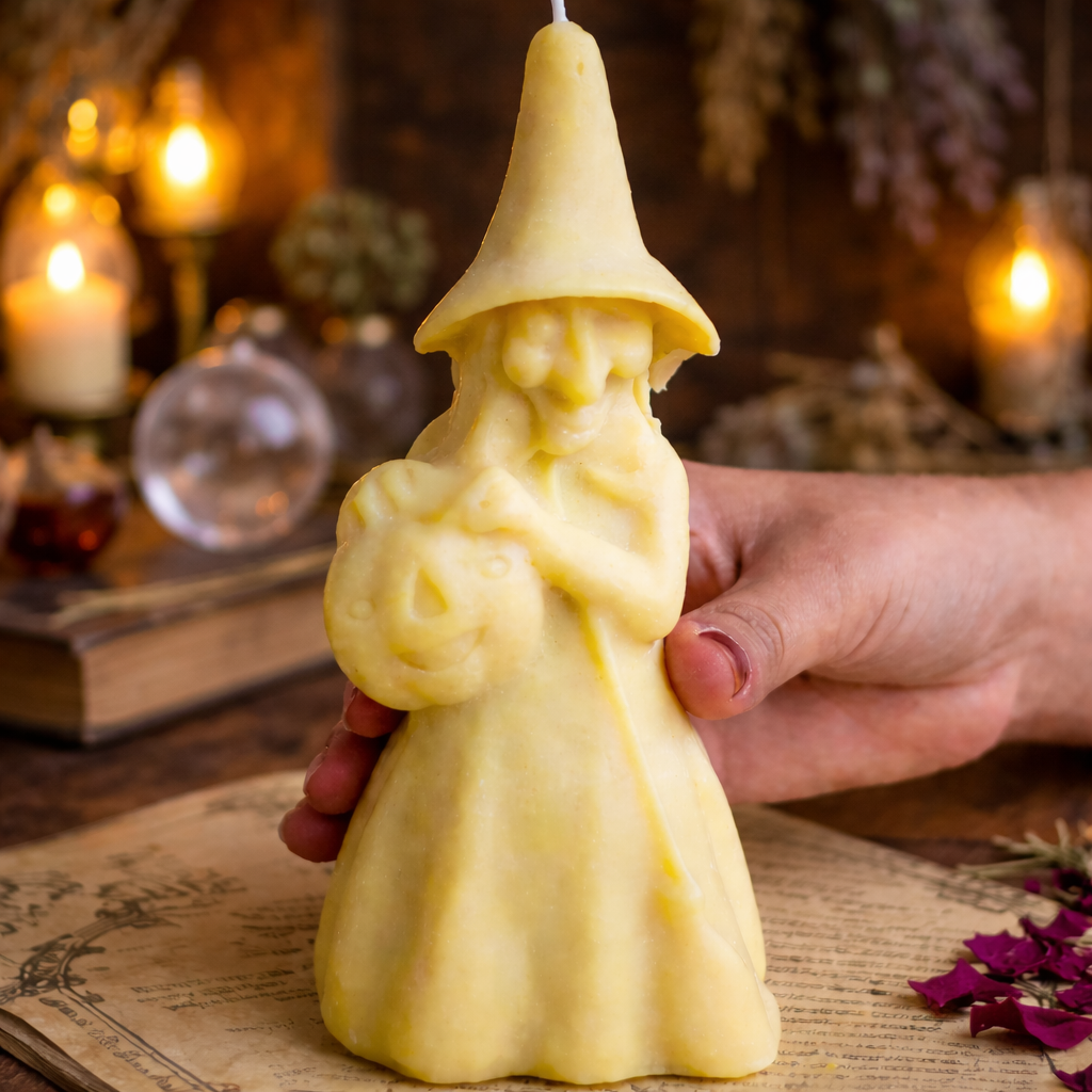 Bees Wax Halloween Figurine Candle – Strength, Spirit & Empowerment