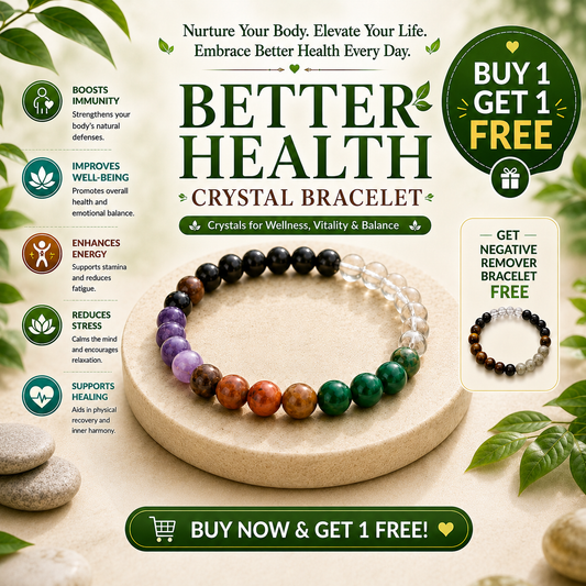 Better Health Bracelet & Black Magic & Negative Remover Bracelet