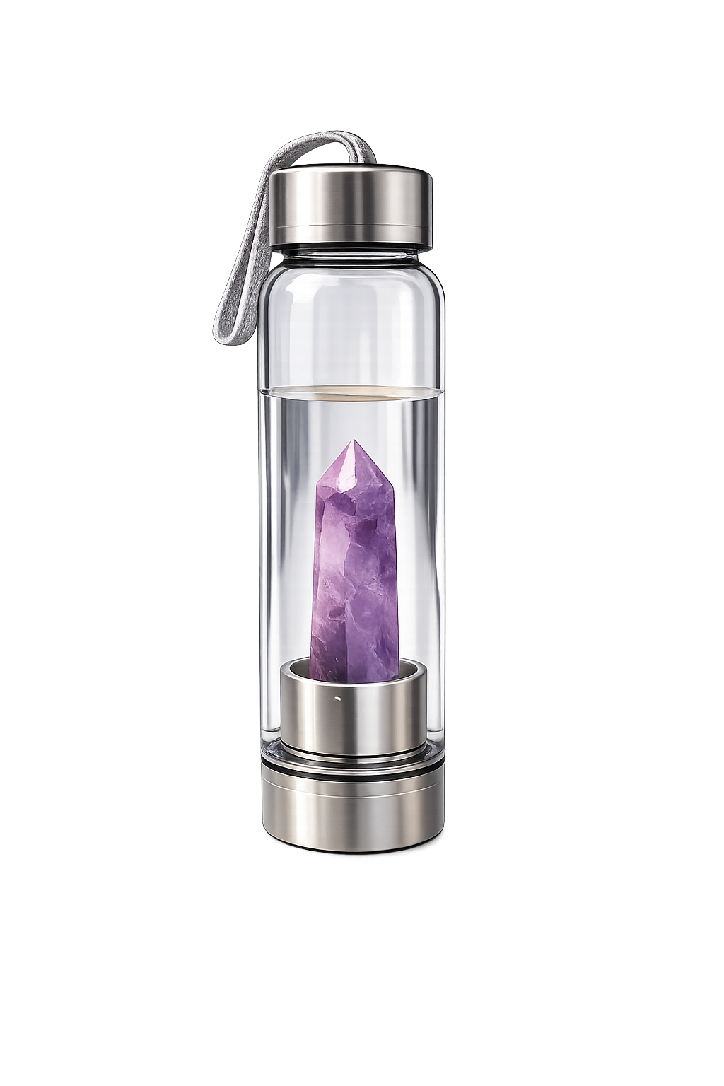 Amethyst Crystal Bottles