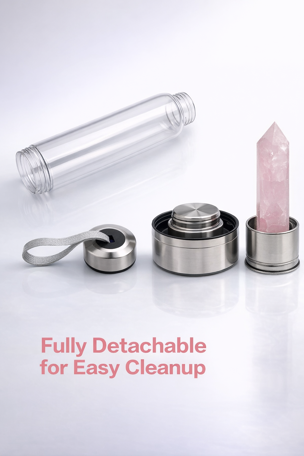 Rose Quartz Bottle