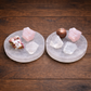 Selenite Round plate