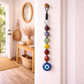 7 Chakra Tumble Hanging With Evil Eye