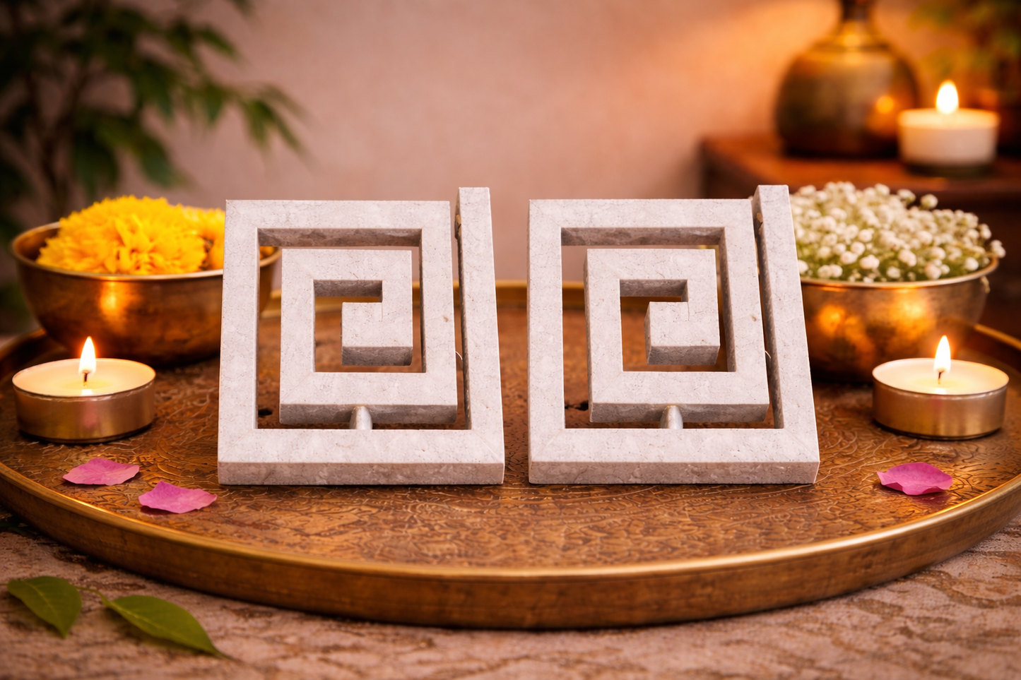Lead small Square Helix