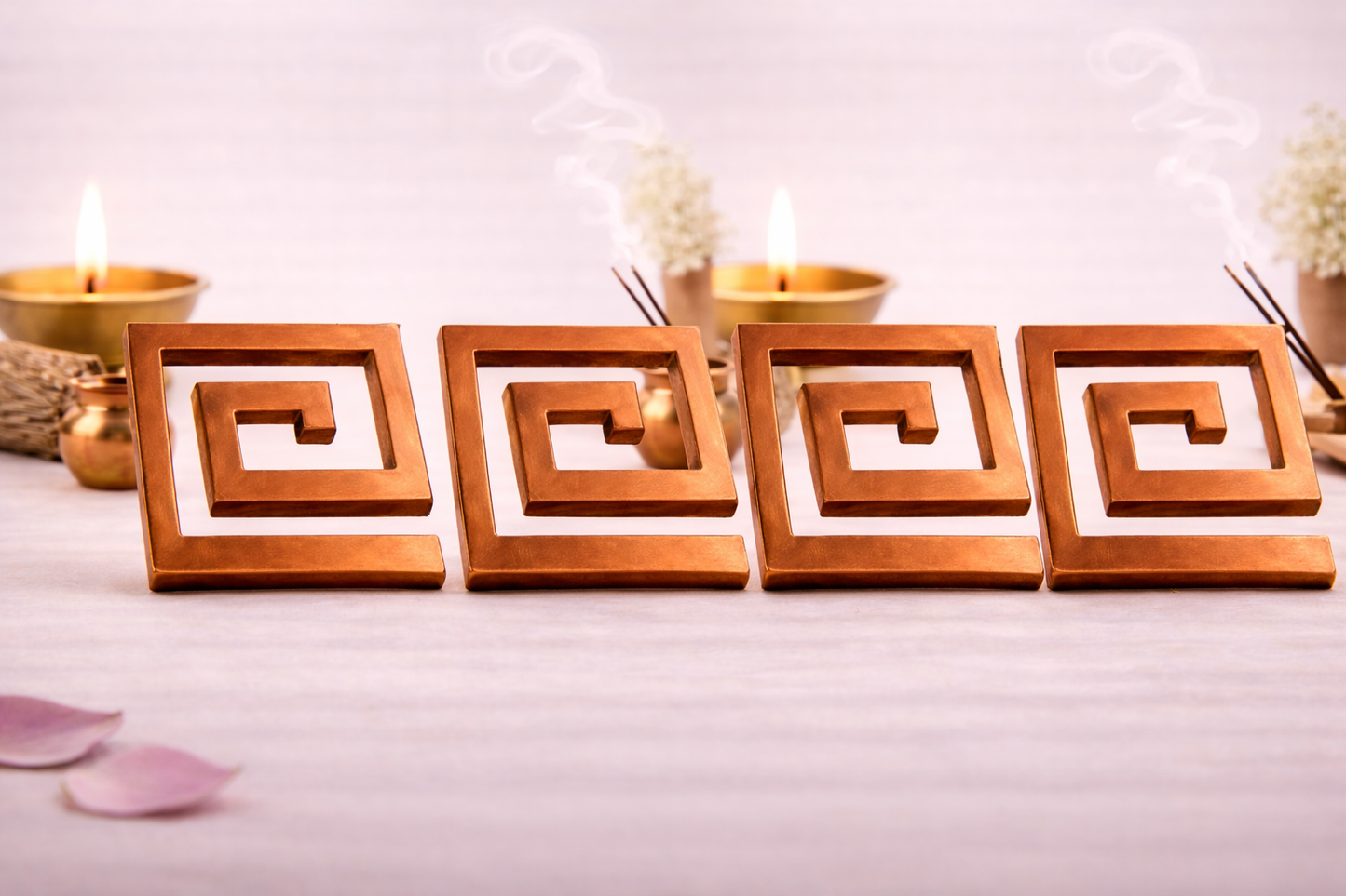 Copper Square Helix