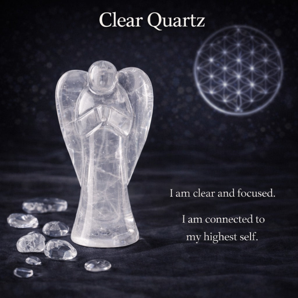 Clear Quartz Angel