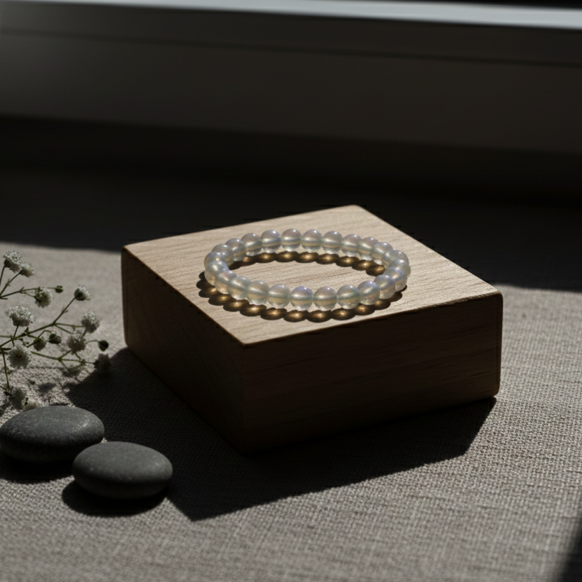 aura crystal bracelet for positivity