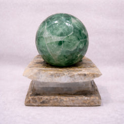 multi fluorite sphere for focus learning and mental balance