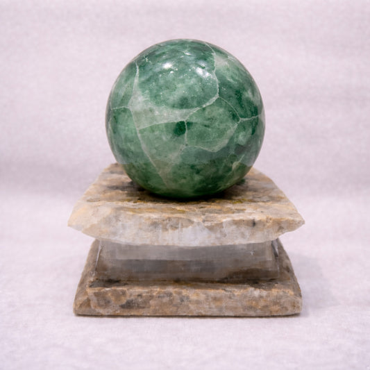 multi fluorite sphere for focus learning and mental balance