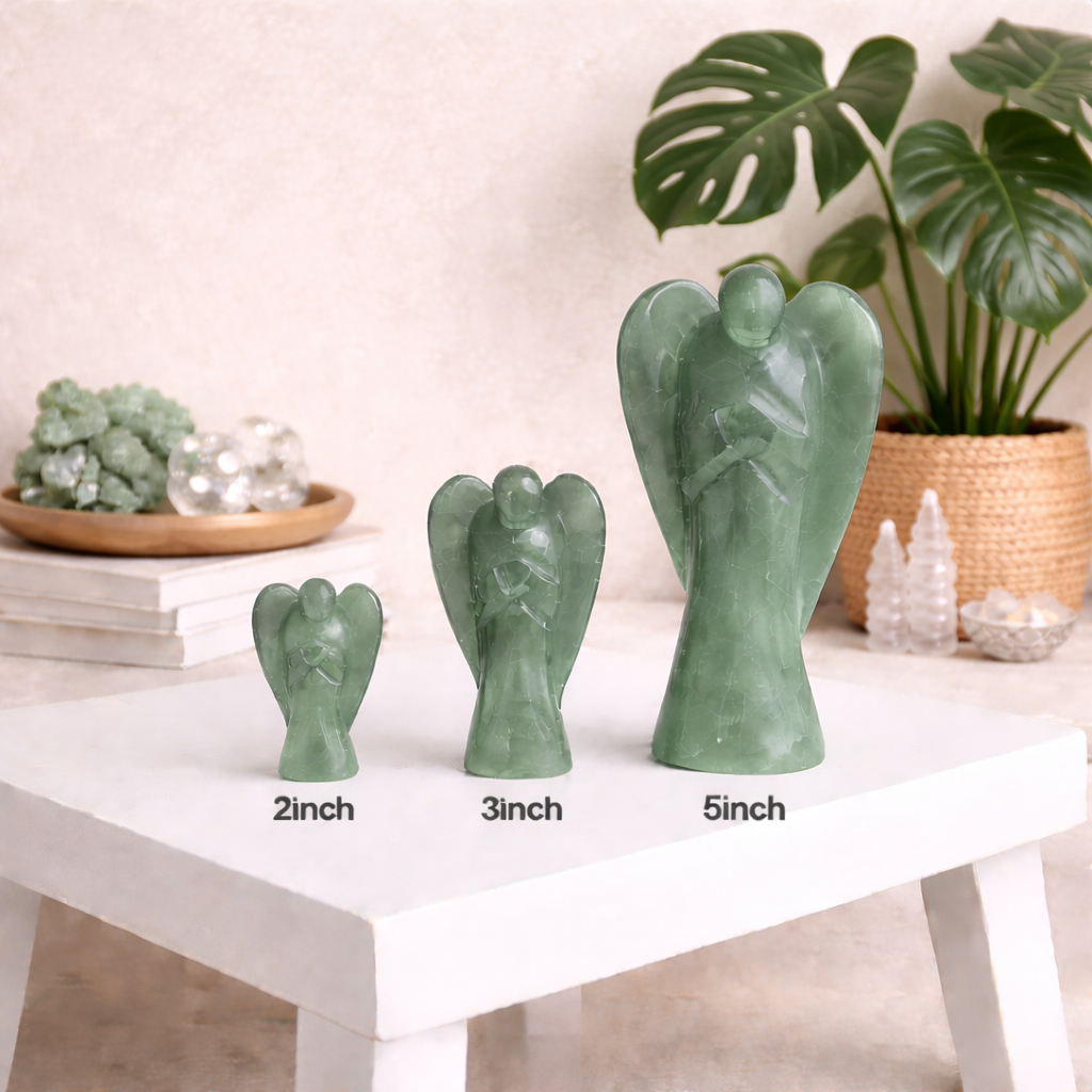 Green Aventurine Angel