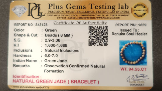 Green Jade Bracelet