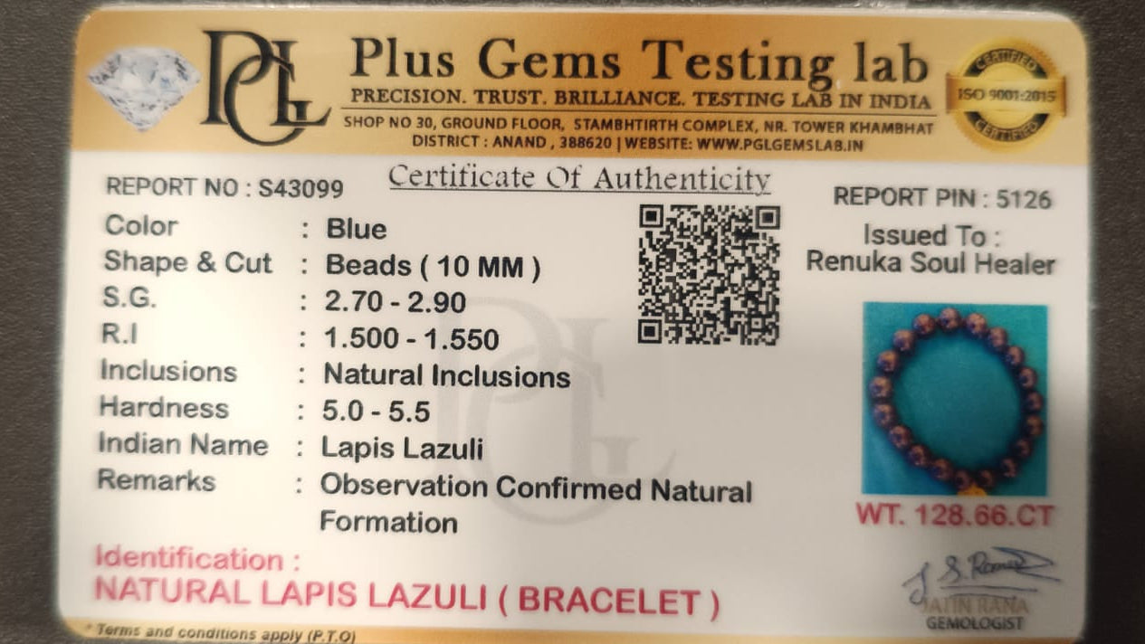 Lapis Lazuli Bracelet