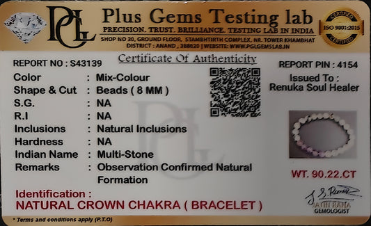 Crown Chakra Bracelet
