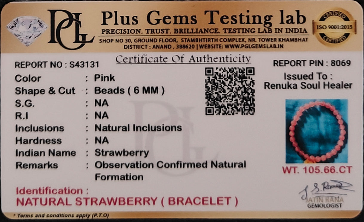 Strawberry Bracelet