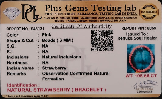Strawberry Bracelet