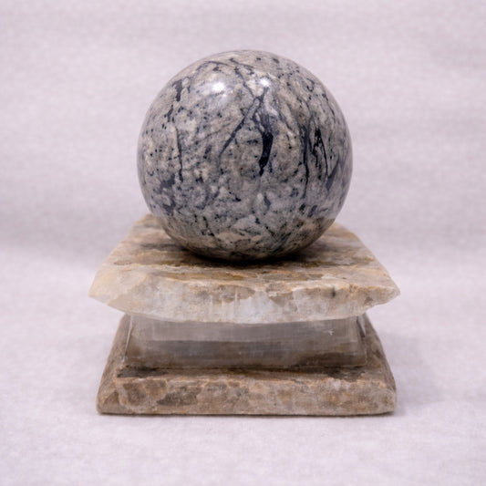 charolite sphere for emotional healing transformation and clarity