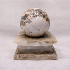 ocean jasper sphere for joy emotional healing and calm
