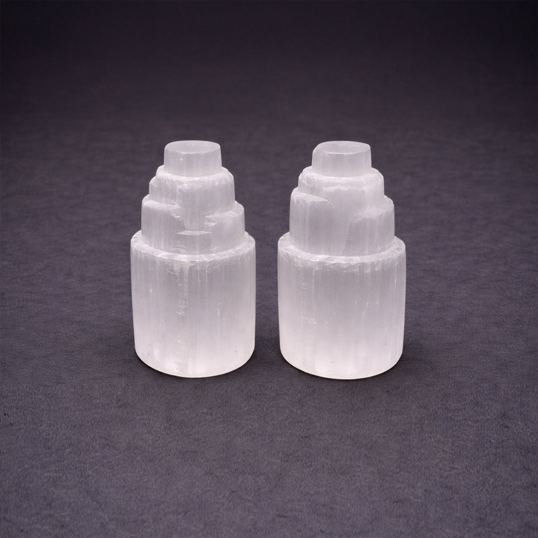 selenite tower for energy cleansing and clarity