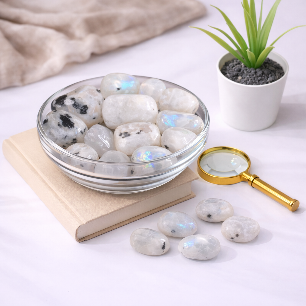 Rainbow Moonstone Tumble