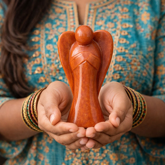 Red Aventurine Angel