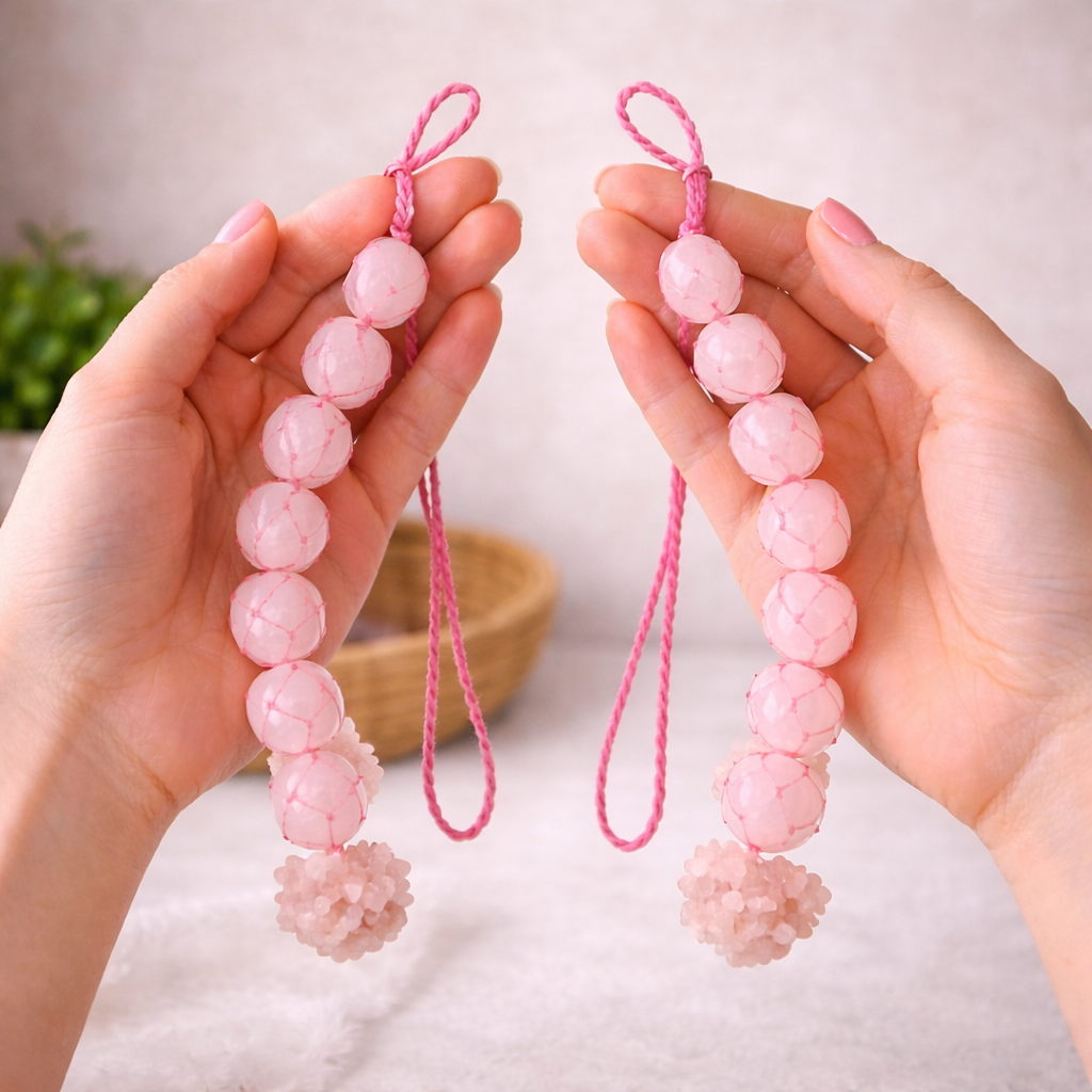 Rose Quartz Hanging
